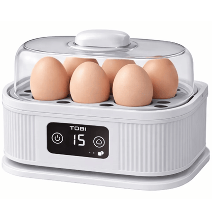 EggPro™ — Cocedor Eléctrico de Huevos | 6 Huevos Perfectos en 8 Minutos