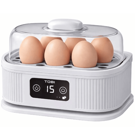 EggPro™ — Cocedor Eléctrico de Huevos | 6 Huevos Perfectos en 8 Minutos